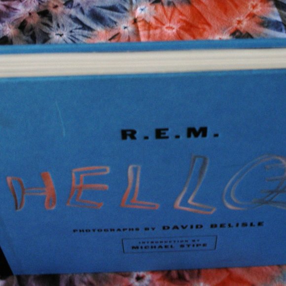 COPY - R. E. M. Hello HC Hbk Book Photographs David Belisle Intro Michael Stipe… - Picture 11 of 11